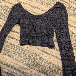 Bozzolo cropped long sleeve